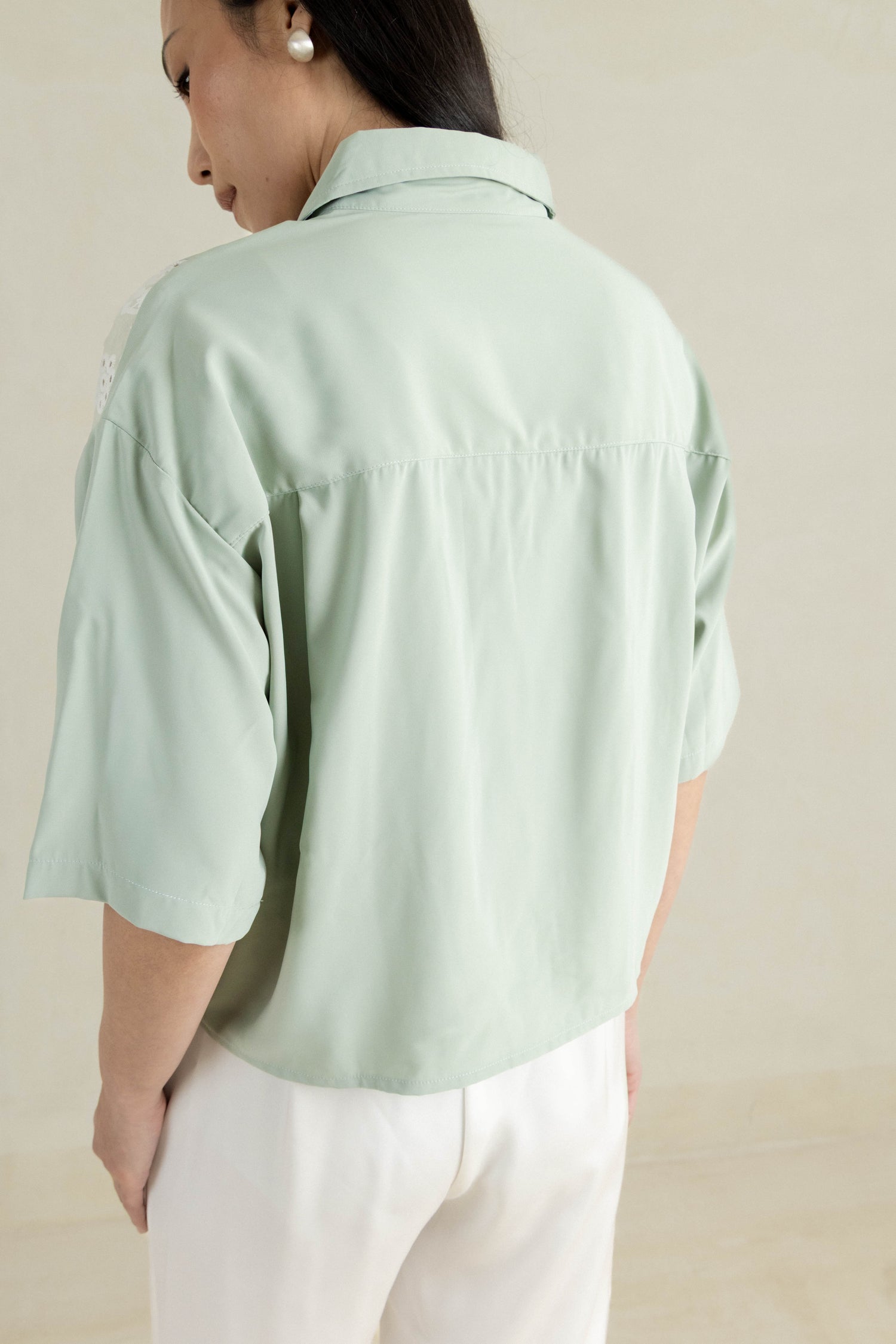 Geia Crop Shirt