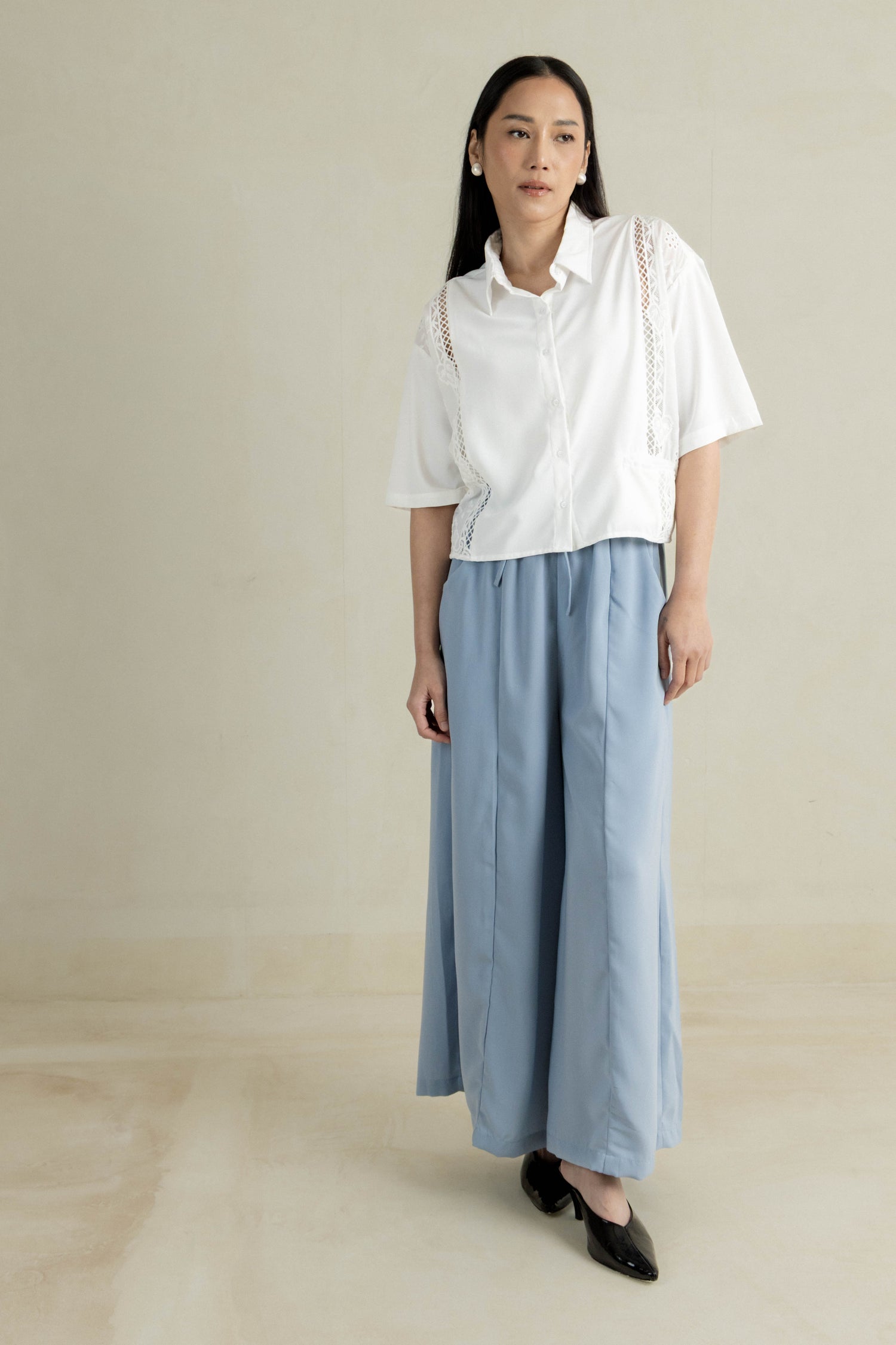Geia Crop Shirt