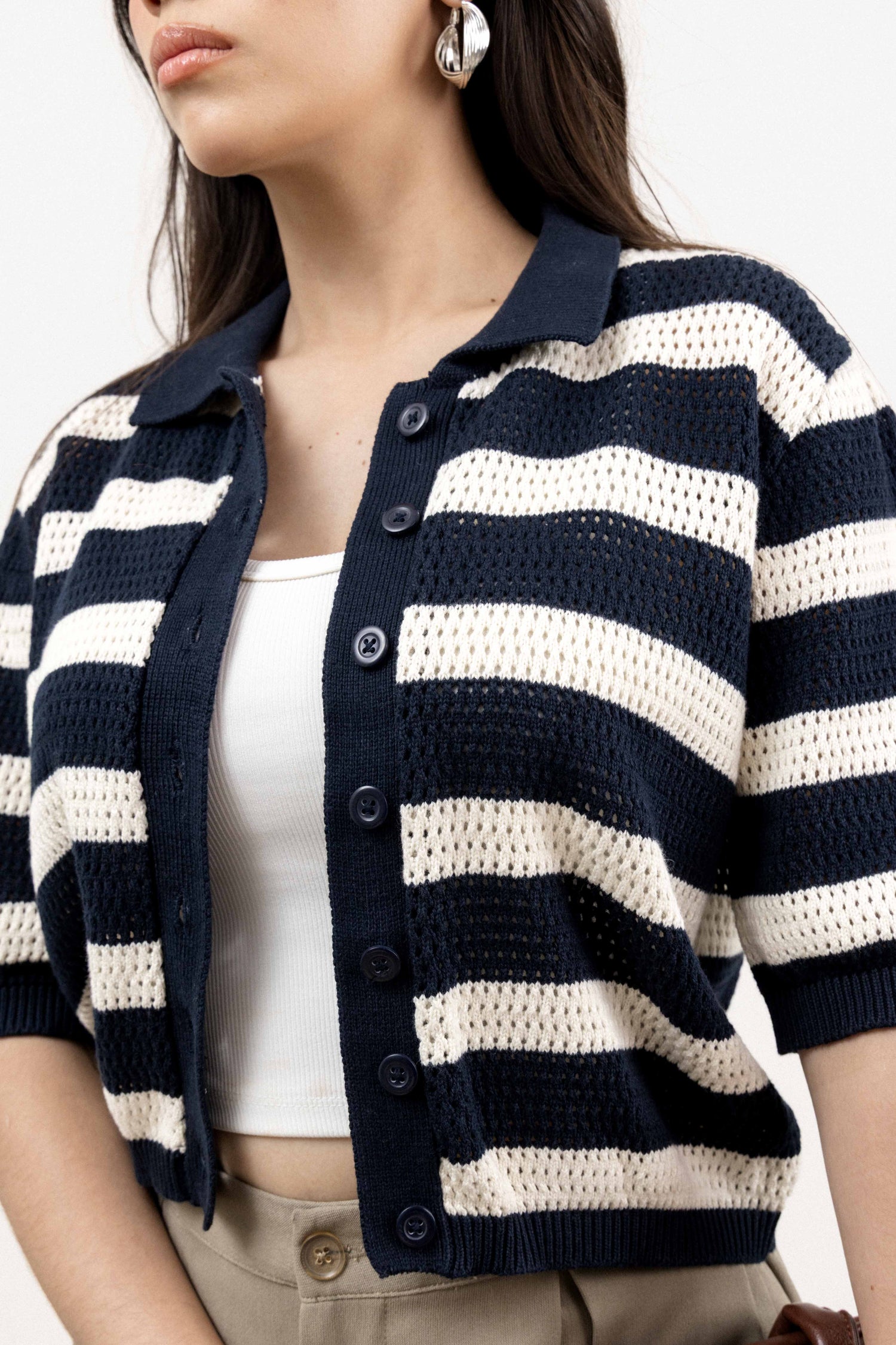 Stripe Crop Top
