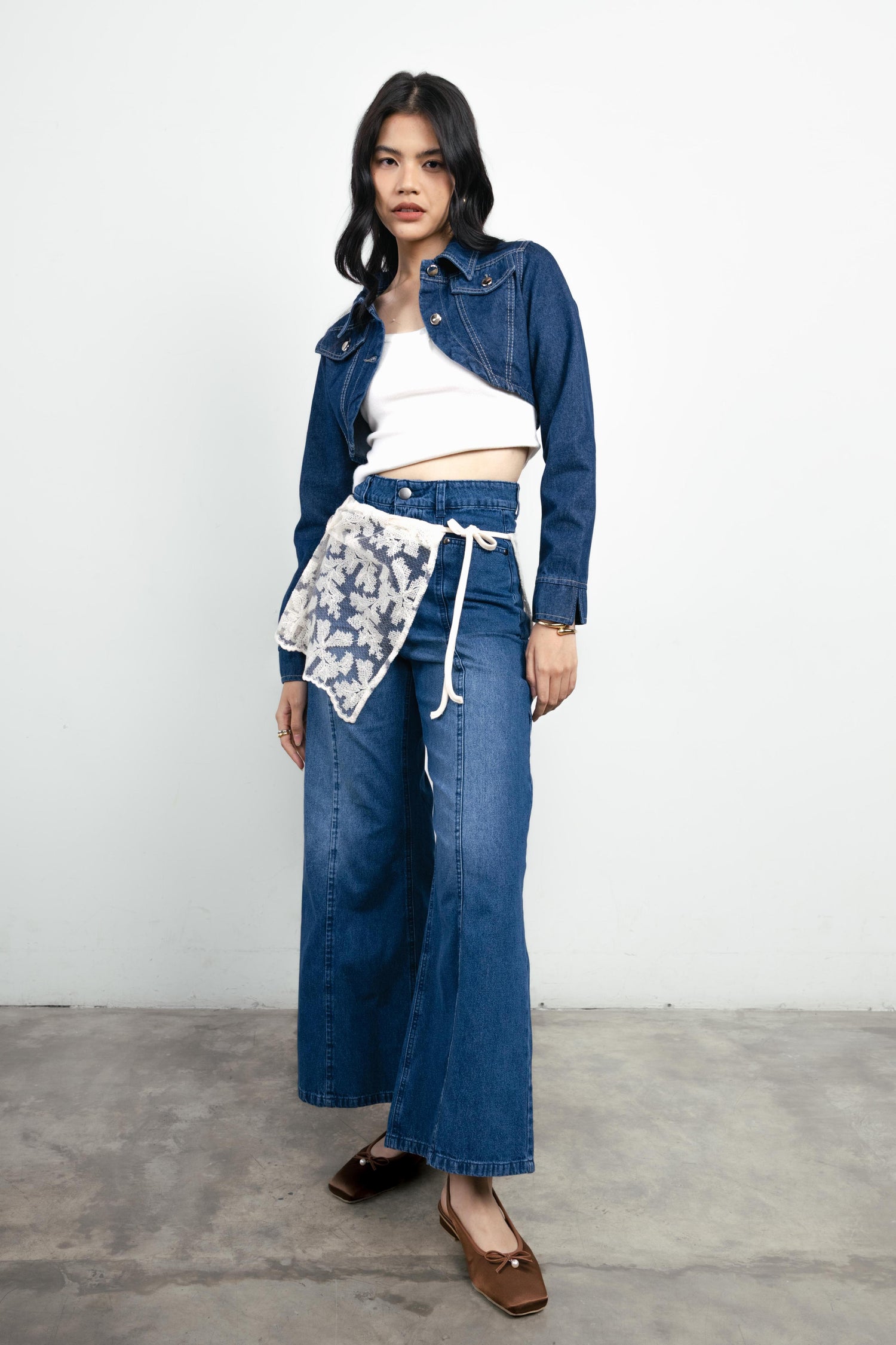 Haven Cropped Denim