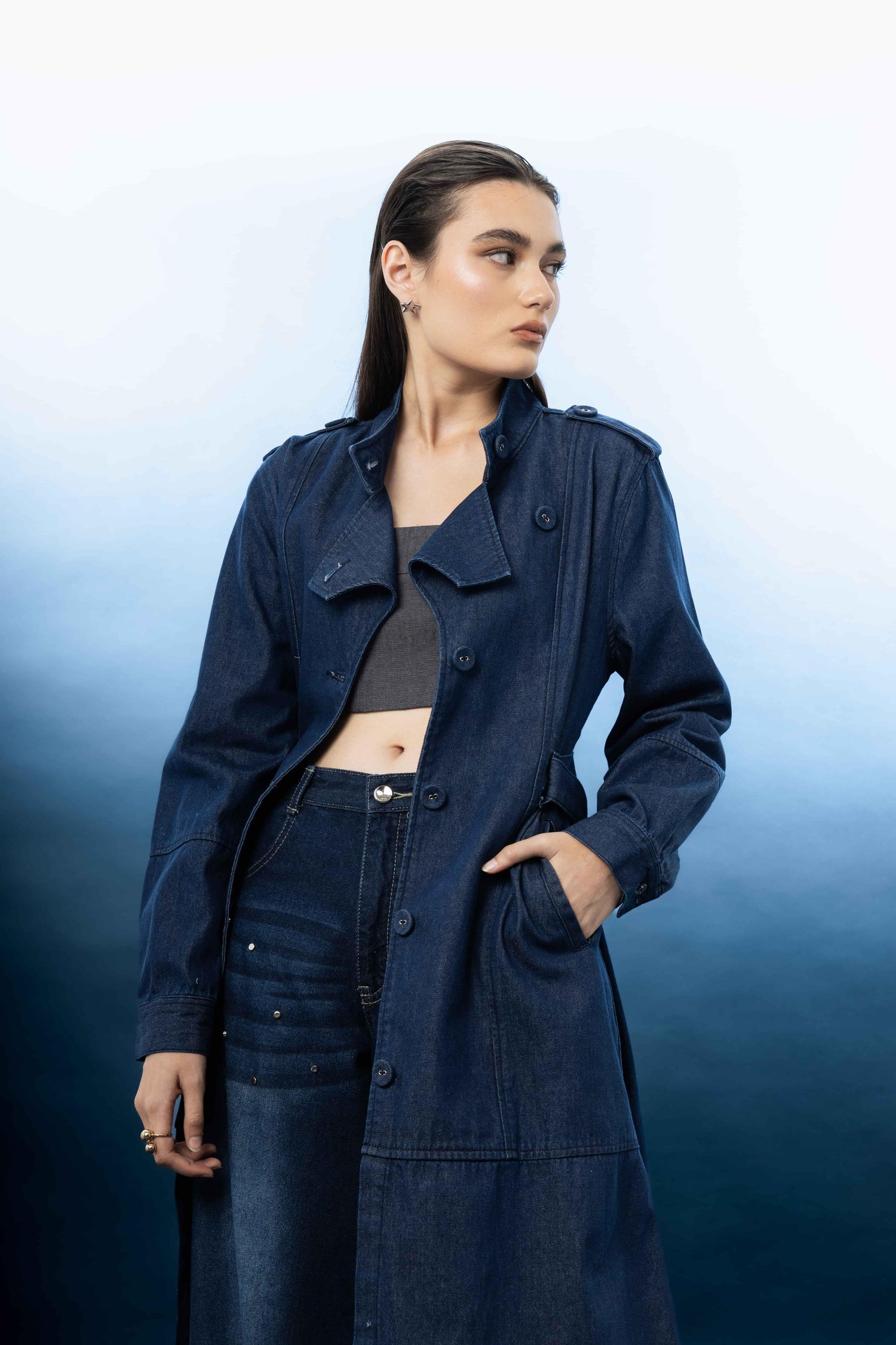 Carlina Denim Coat