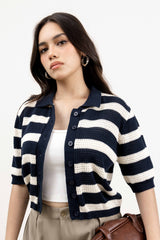 Stripe Crop Top