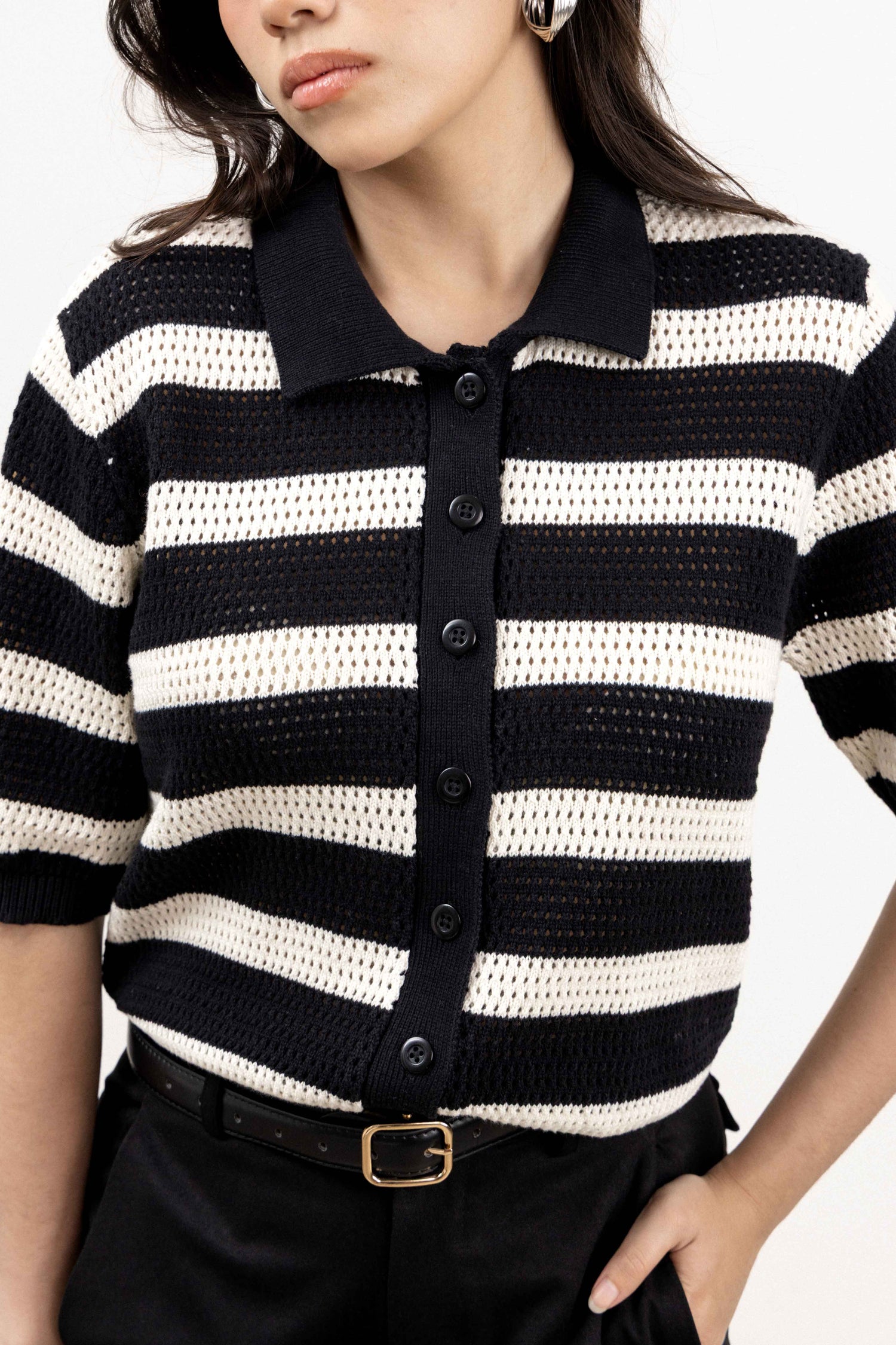 Stripe Crop Top