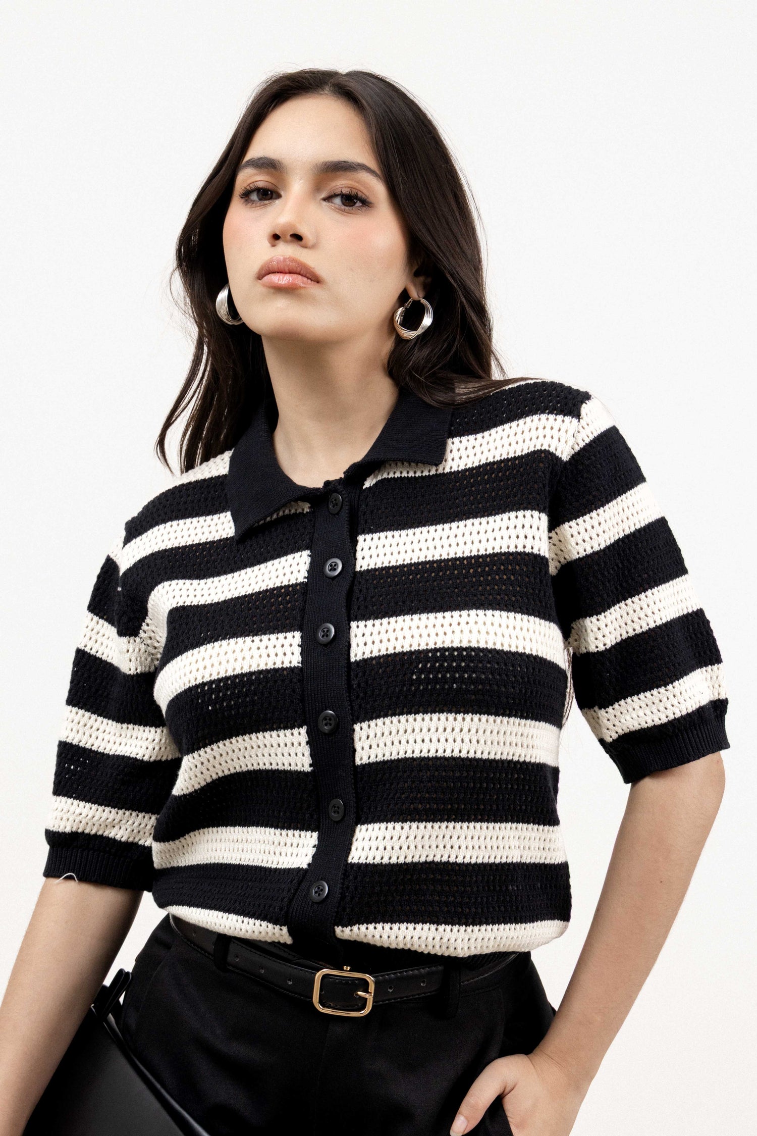 Stripe Crop Top