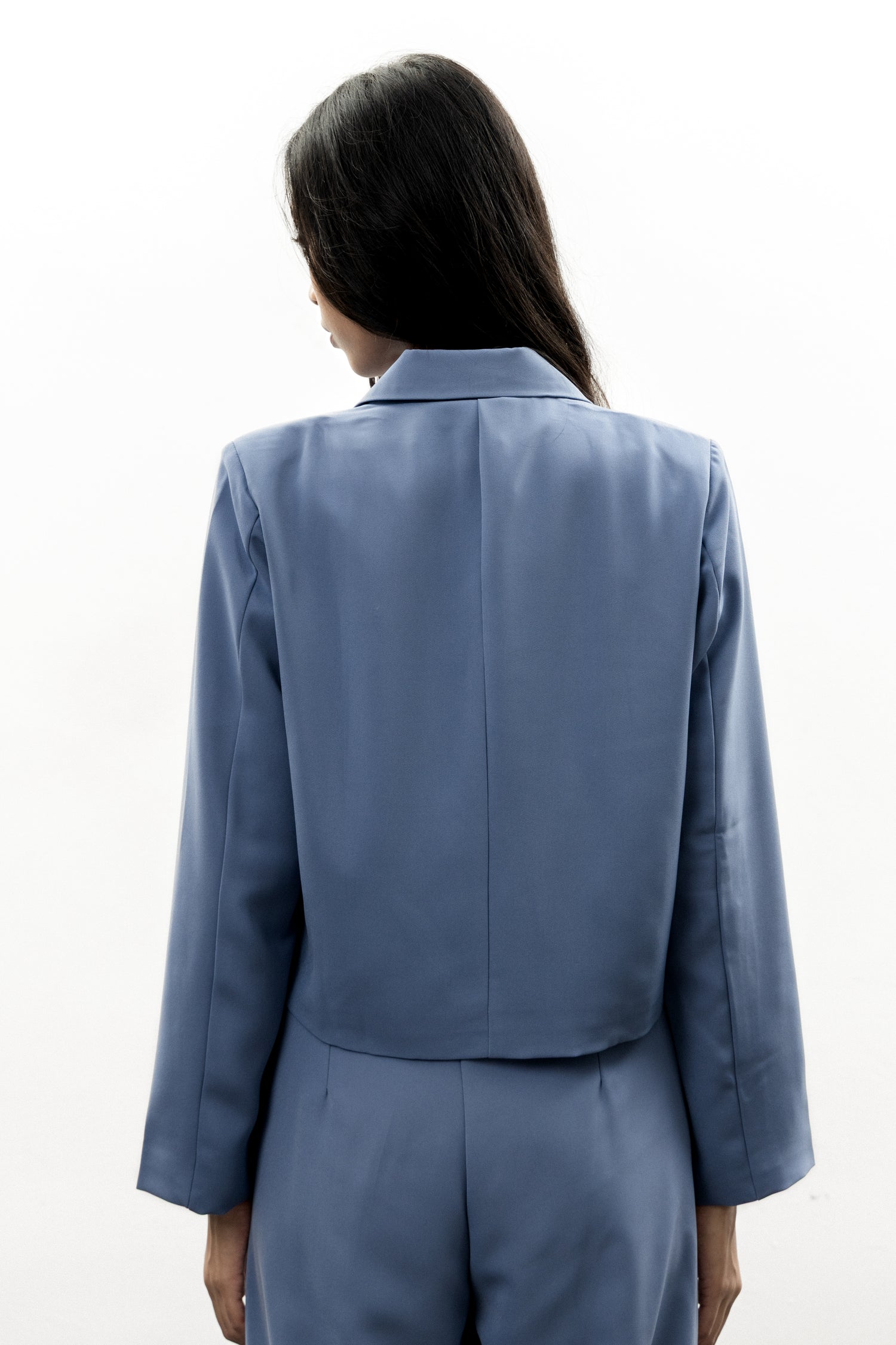 Olive Crop Blazer