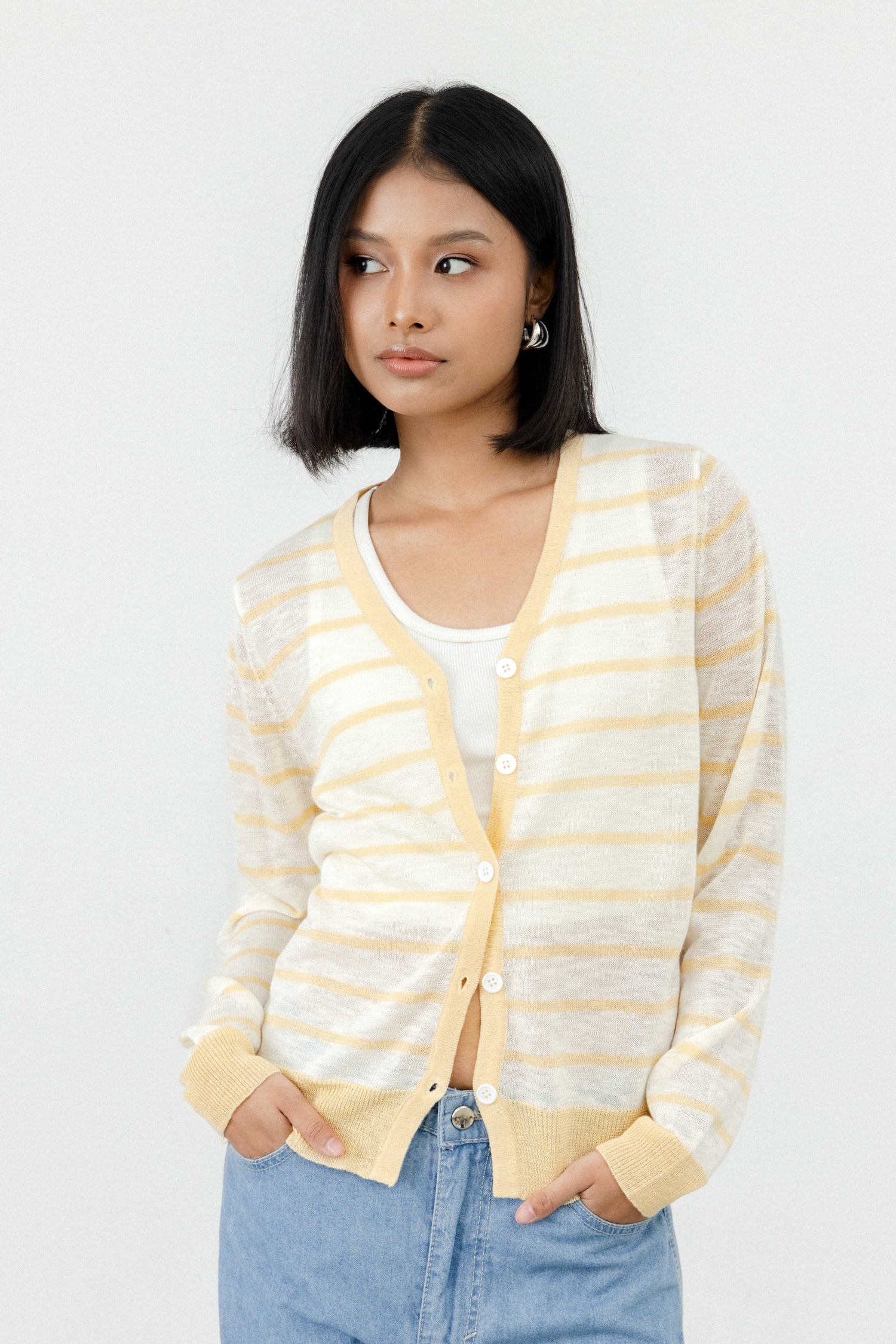Zylpha Stripe Cardigan