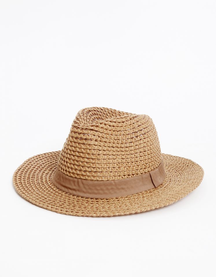 Plaited Fedora Hat | Gaudi Clothing
